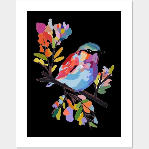 A beautiful bird like you Wall Art by Art by Ergate